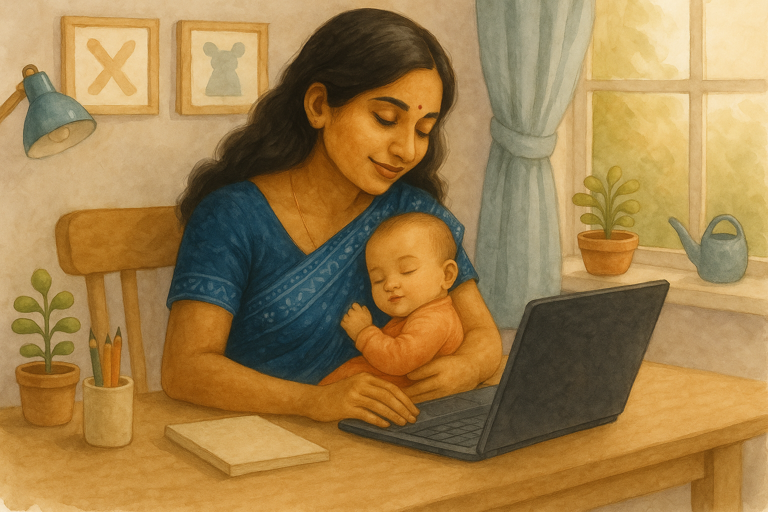 Lush natural landscape